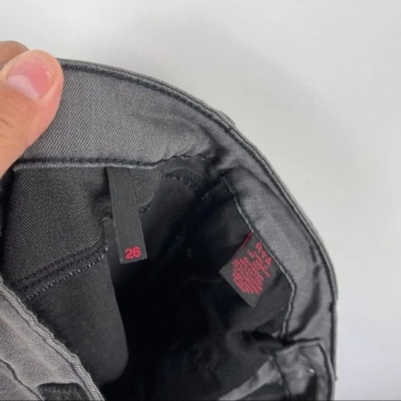 RtA Gray Skinny Moto Jeans Size 26 - Picture 9 of 9